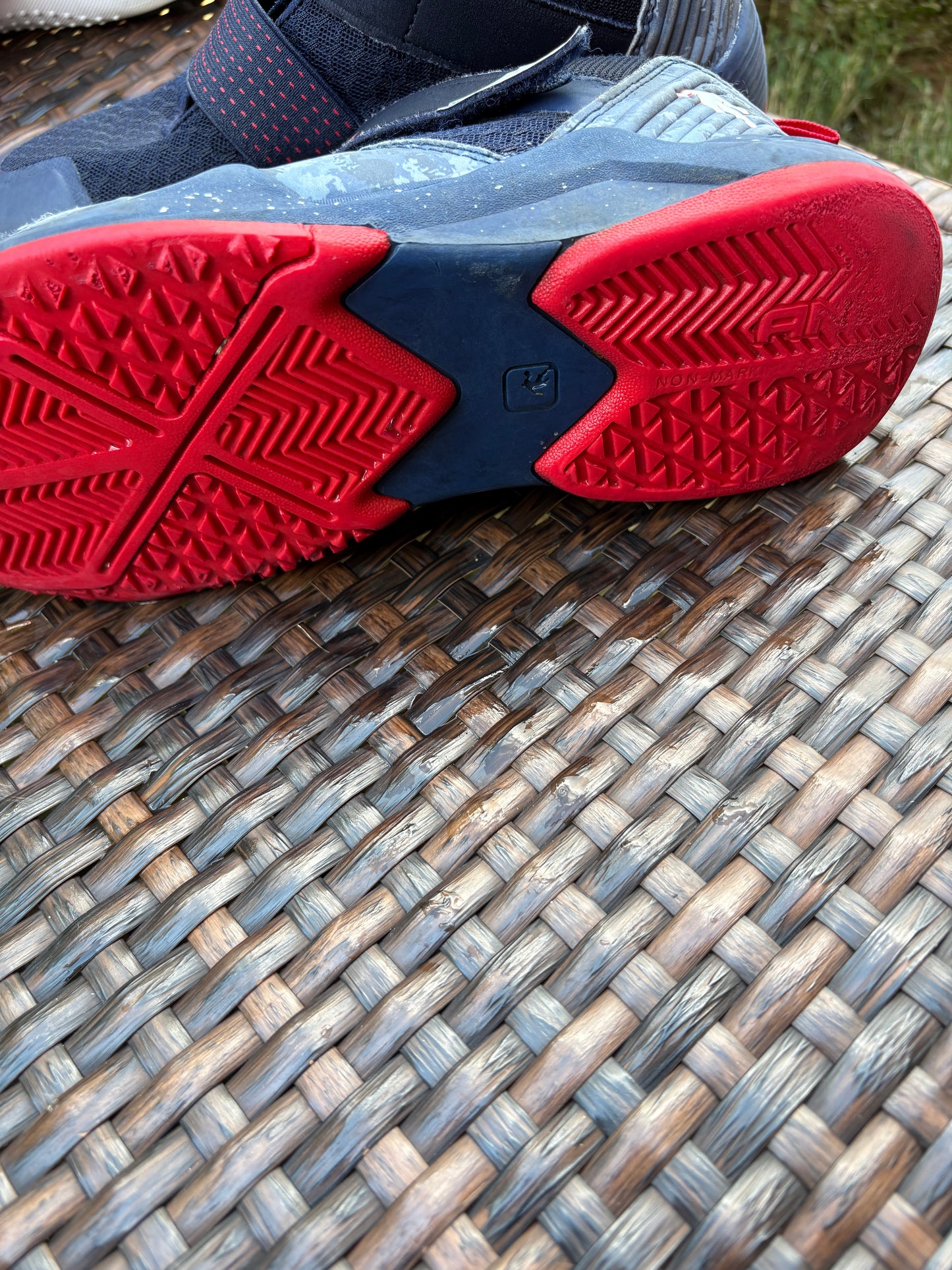 AND1 Boys' Multicolor Basketball Sneakers, Size 6, Comfortable & Supportive Design