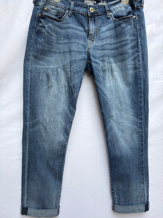 Denizen boyfriend low rise jeans, pre-owned, size 12