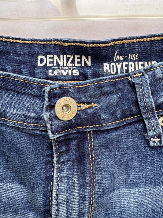 Denizen boyfriend low rise jeans, pre-owned, size 12