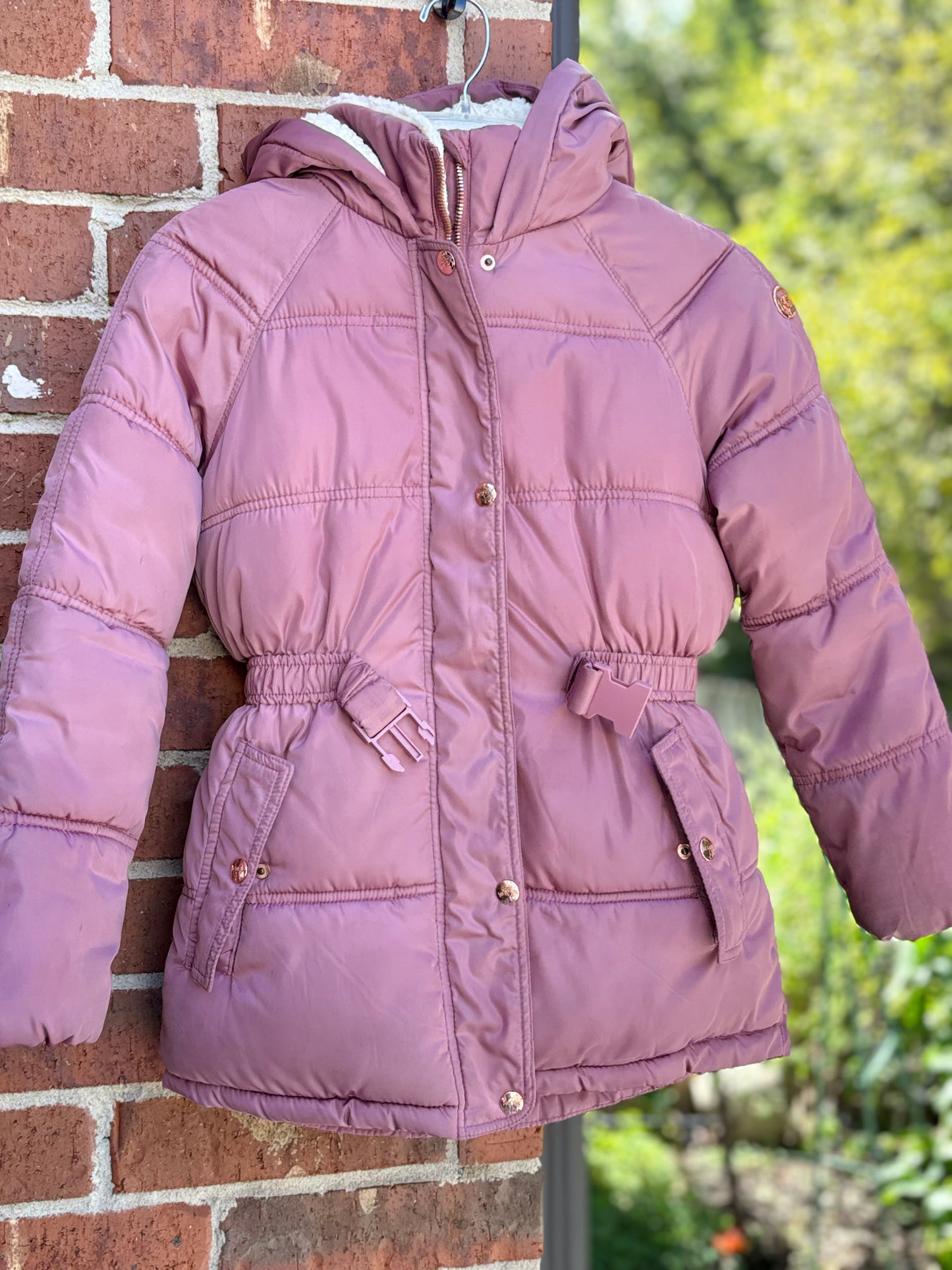 Kensie Girls, puffer Jacket,  girls, size 10/12, fair condition.