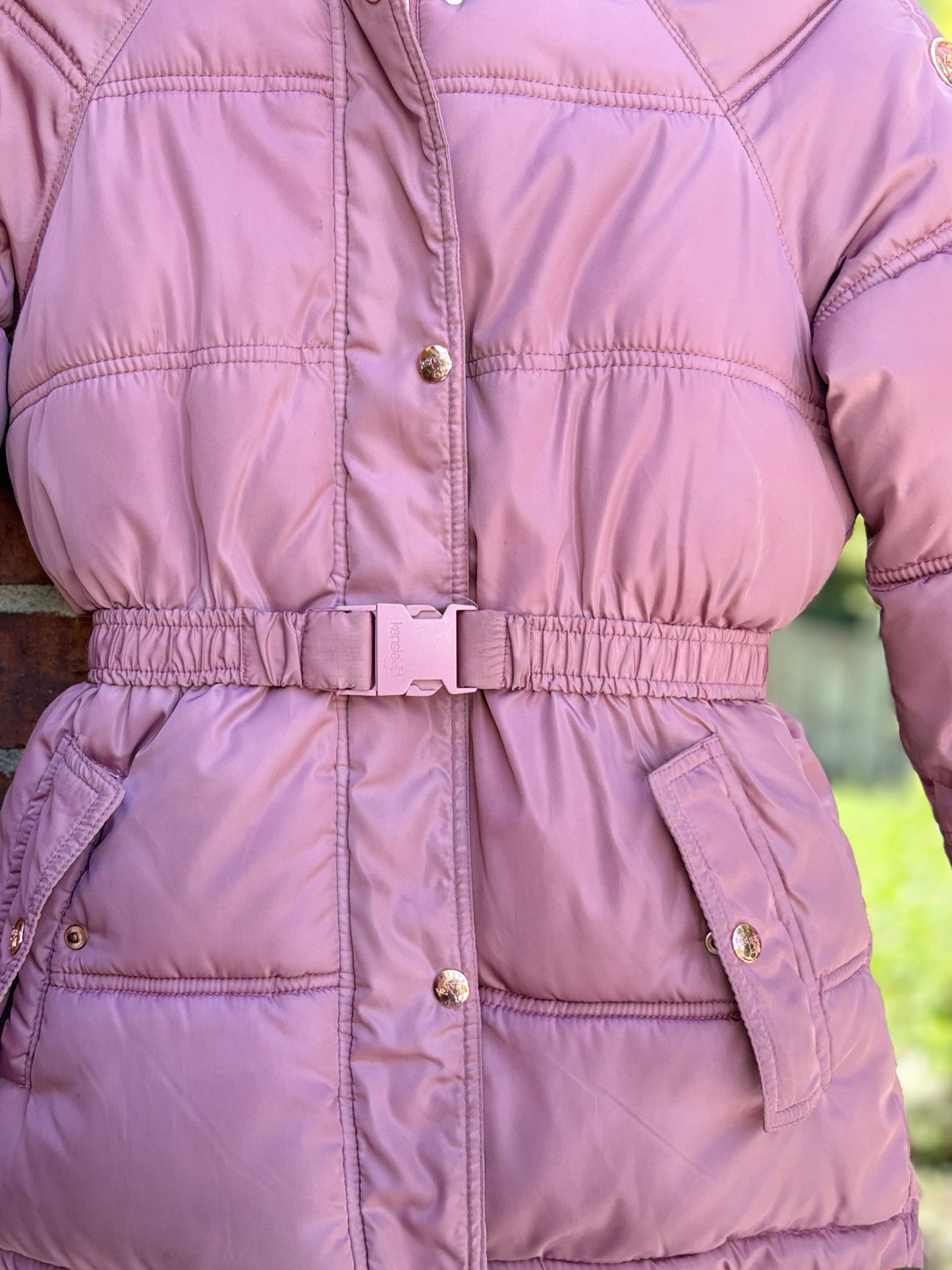 Kensie Girls, puffer Jacket,  girls, size 10/12, fair condition.