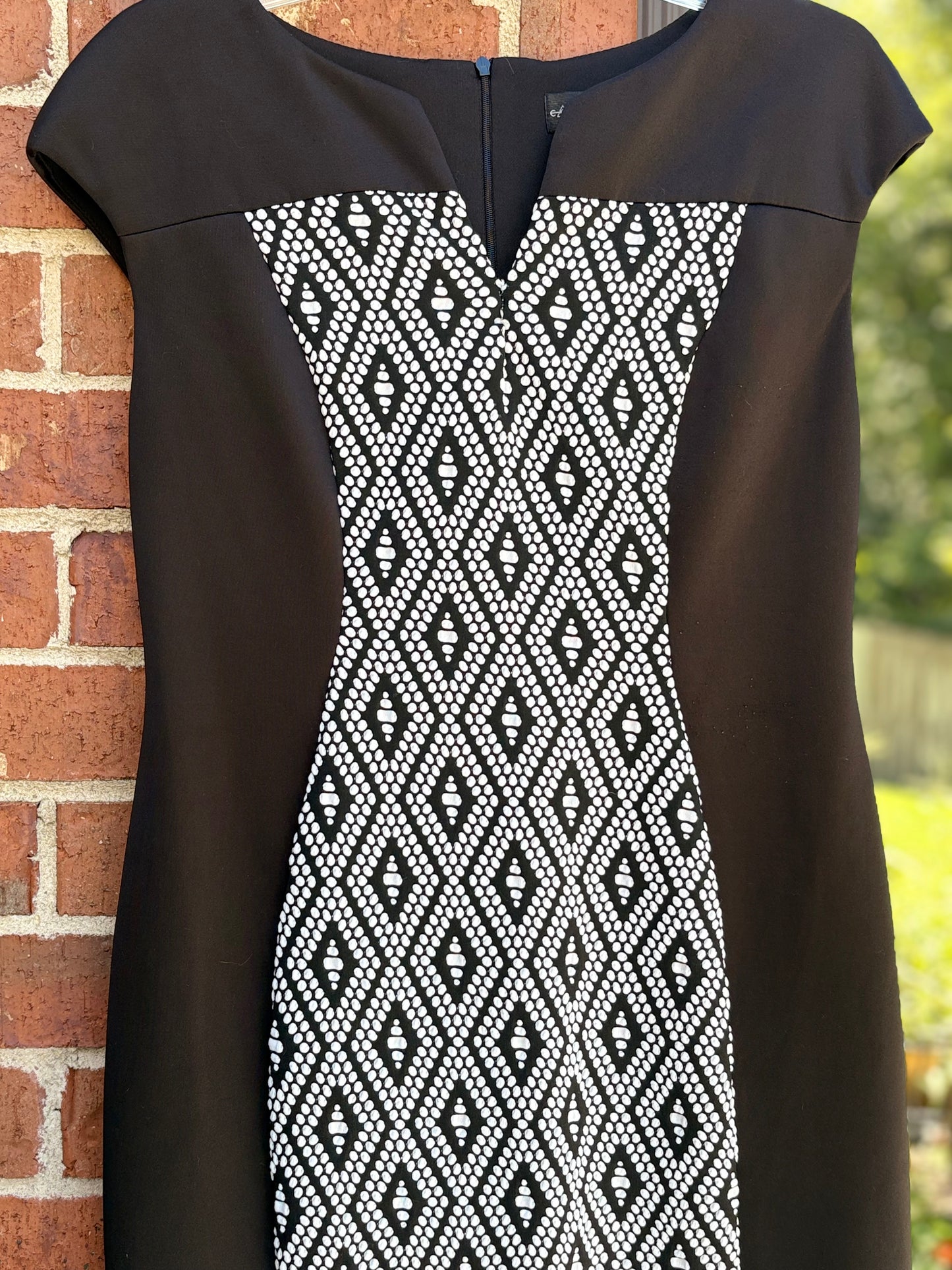 Connected apparel, size 12, Women, black dress, excellent condition.