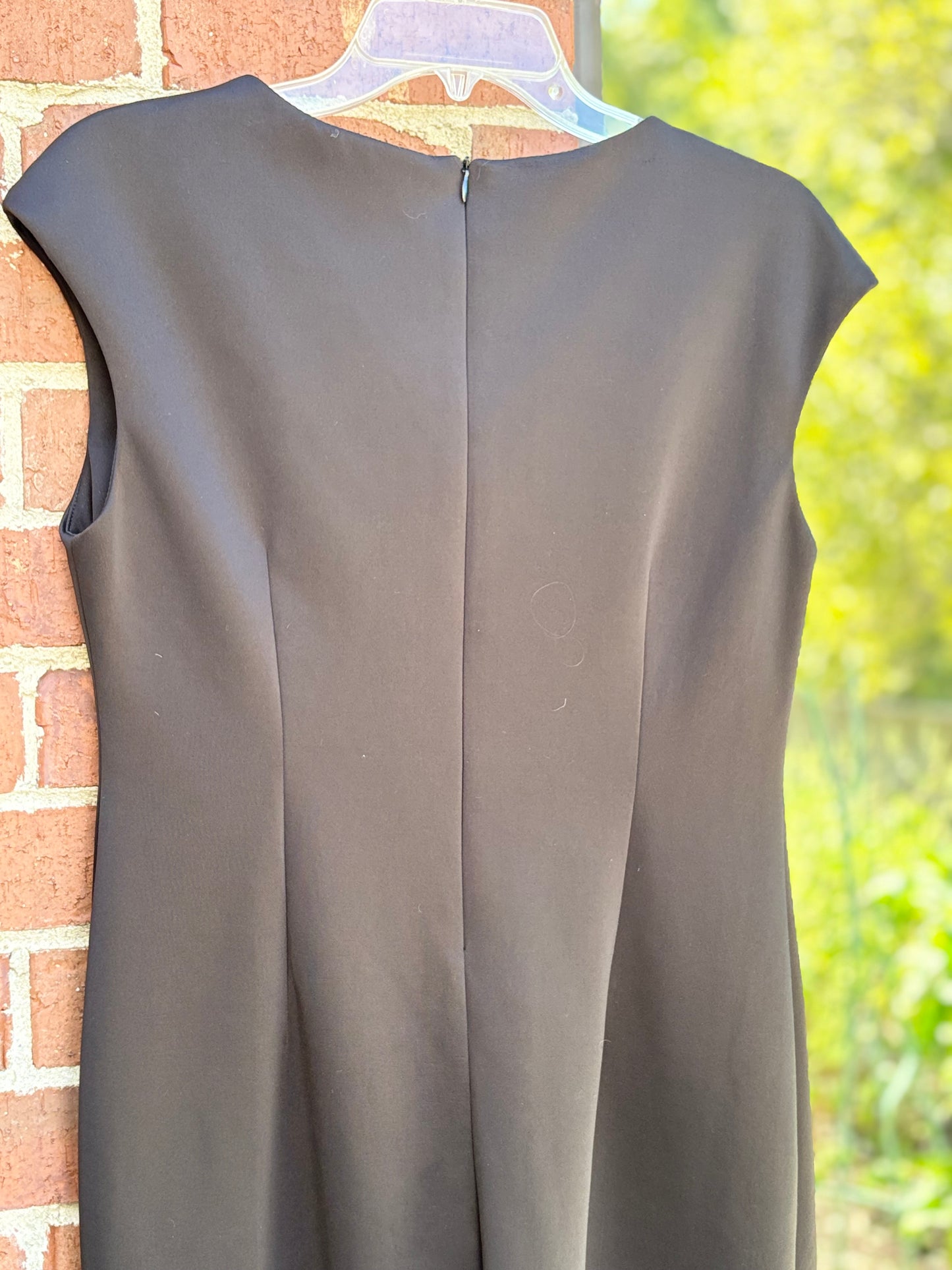 Connected apparel, size 12, Women, black dress, excellent condition.
