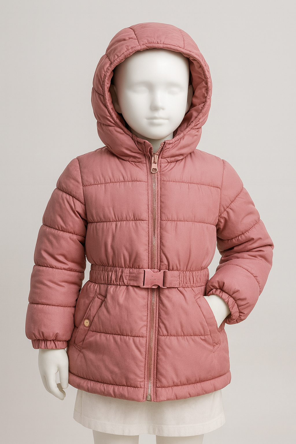 Kensie girl pink puffer jacket.