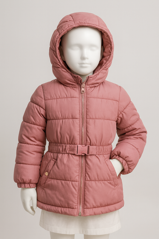Kensie girl pink puffer jacket.