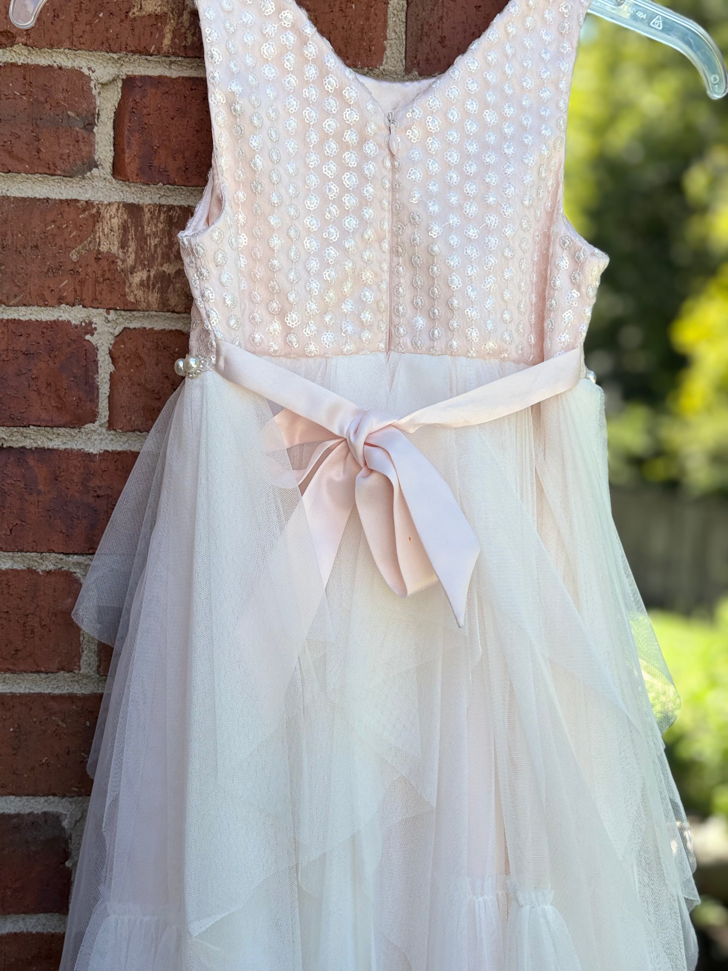 American Princess  Tiered Tulle dress, girls, size 6x/7